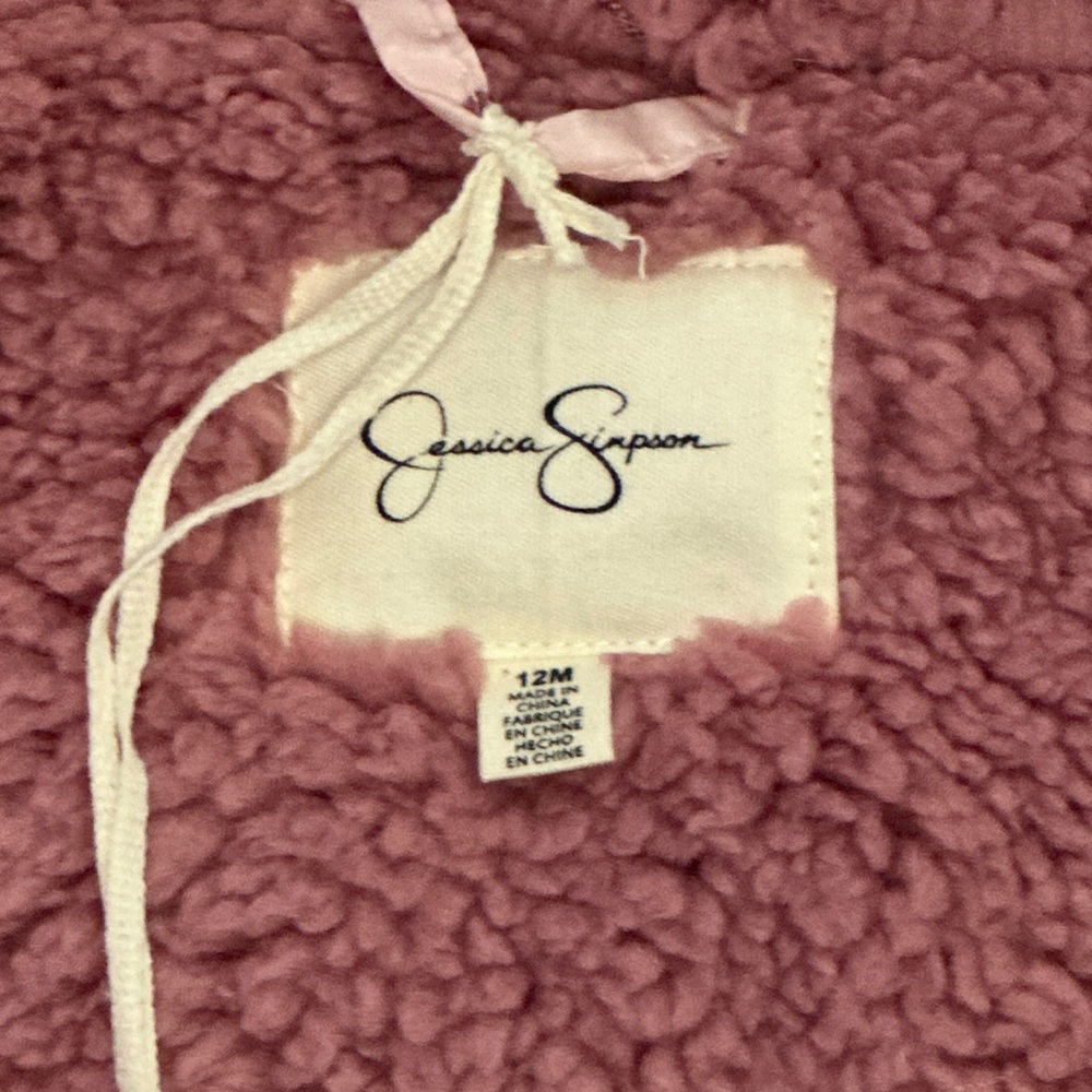 SOLD OUT! Jessica Simpson size 12mo. Puffer Jacket Pink - Picture 10 of 10